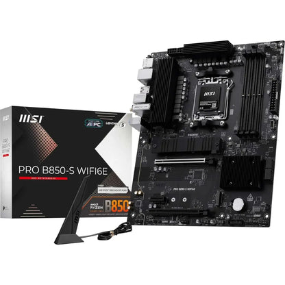 MSI Pro B850-S WiFi6E | ATX Motherboard for AMD Ryzen 9000/8000/7000 Series
