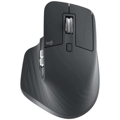 Logitech MX Master 3S Wireless Mouse | 8000 DPI Sensor | Silent Clicks | MagSpeed Scroll | Dual Wireless (Bluetooth + Logi Bolt) | Ergonomic Design | Multi-Device Control