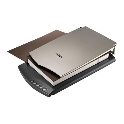Plustek OpticSlim 2610 Plus | Color Flatbed Scanner A4 | 1200 DPI, TWAIN, One-Touch Buttons, Thick Document Support