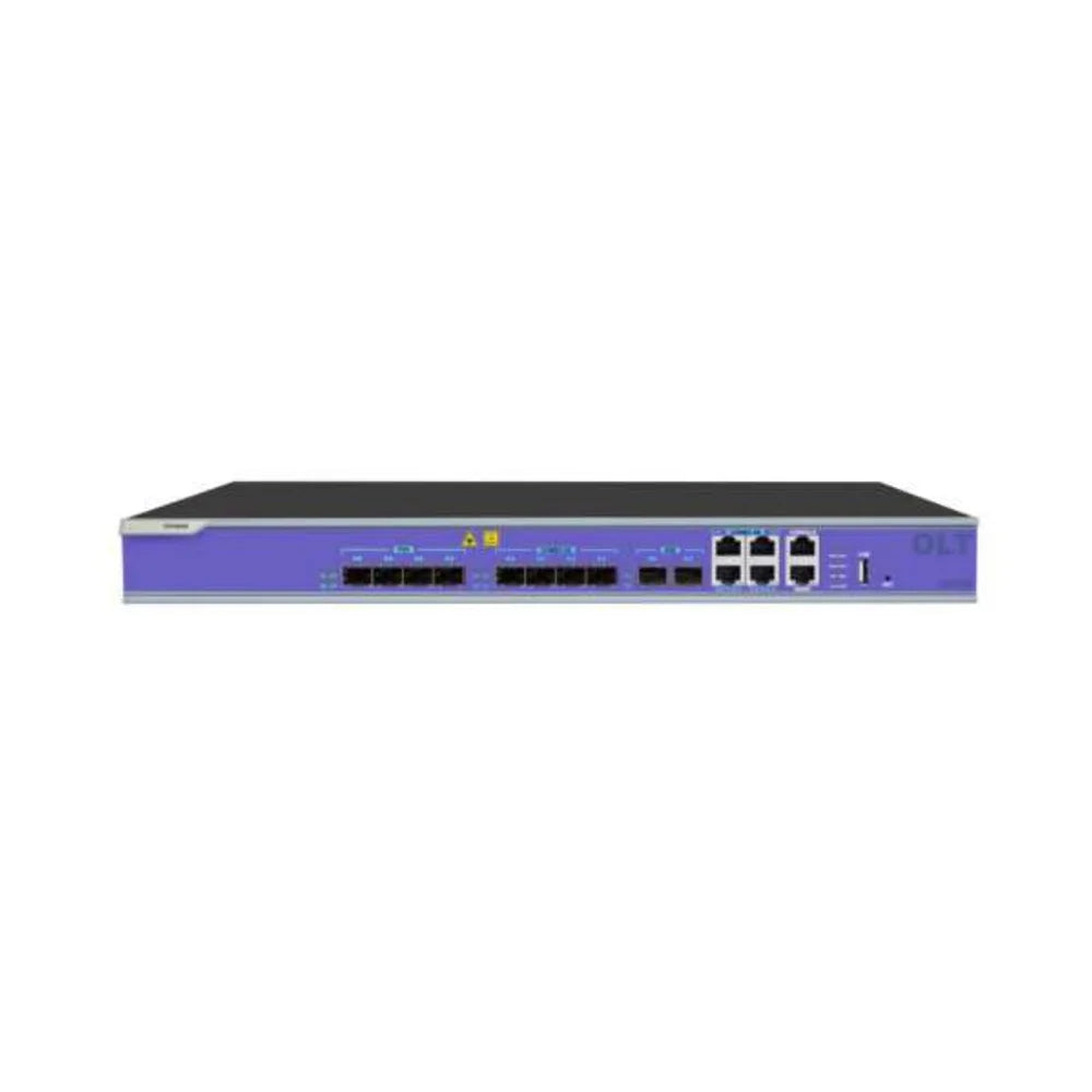 Optifi-Link GEPON 4-Port OLT | 4GE + 4SFP Uplink, 4 EPON Ports, Supports 256 ONUs