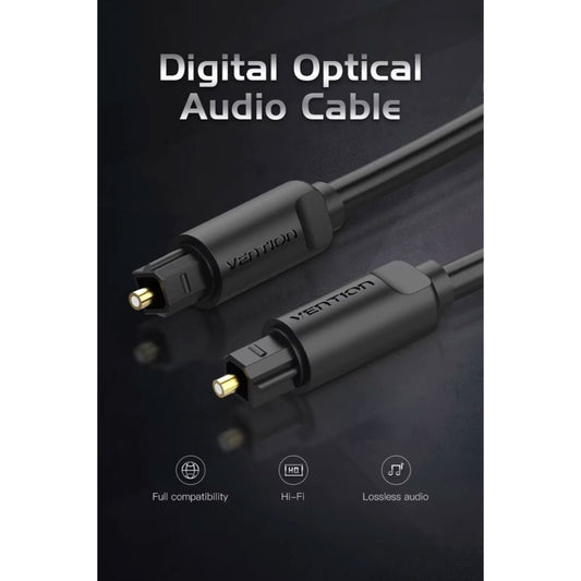 Onten OTN-7515 | Optical Digital Audio Cable | 1.3M Length | Toslink Interface | Lossless Sound Transmission | For PS4, Xbox, Amplifiers, Soundbars, Home Theater Systems