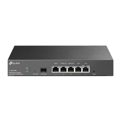 TP-Link TL-ER7206 | SafeStream Gigabit Multi-WAN VPN Router | Omada SDN Integration | Advanced VPN & Security