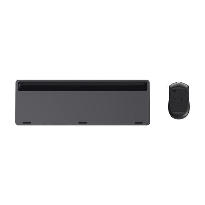 RAPOO 9510M Multi-Mode Wireless Keyboard & Mouse Combo | Bluetooth 4.0/5.0 + 2.4GHz | 2400 DPI | Slim Aluminum Design
