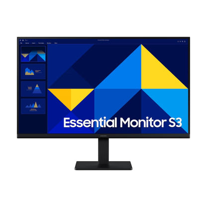 Samsung 27 Inch Essential Monitor S3 S30GD FHD 100Hz IPS Monitor | 5ms GTG | 178° Viewing Angle | Game Mode | Eye Saver Mode