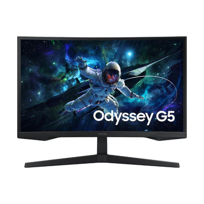 Samsung 27" Odyssey G5 G55C QHD 165Hz Curved Gaming Monitor | 1000R Curved VA | 165Hz | 1ms MPRT | FreeSync | HDR10