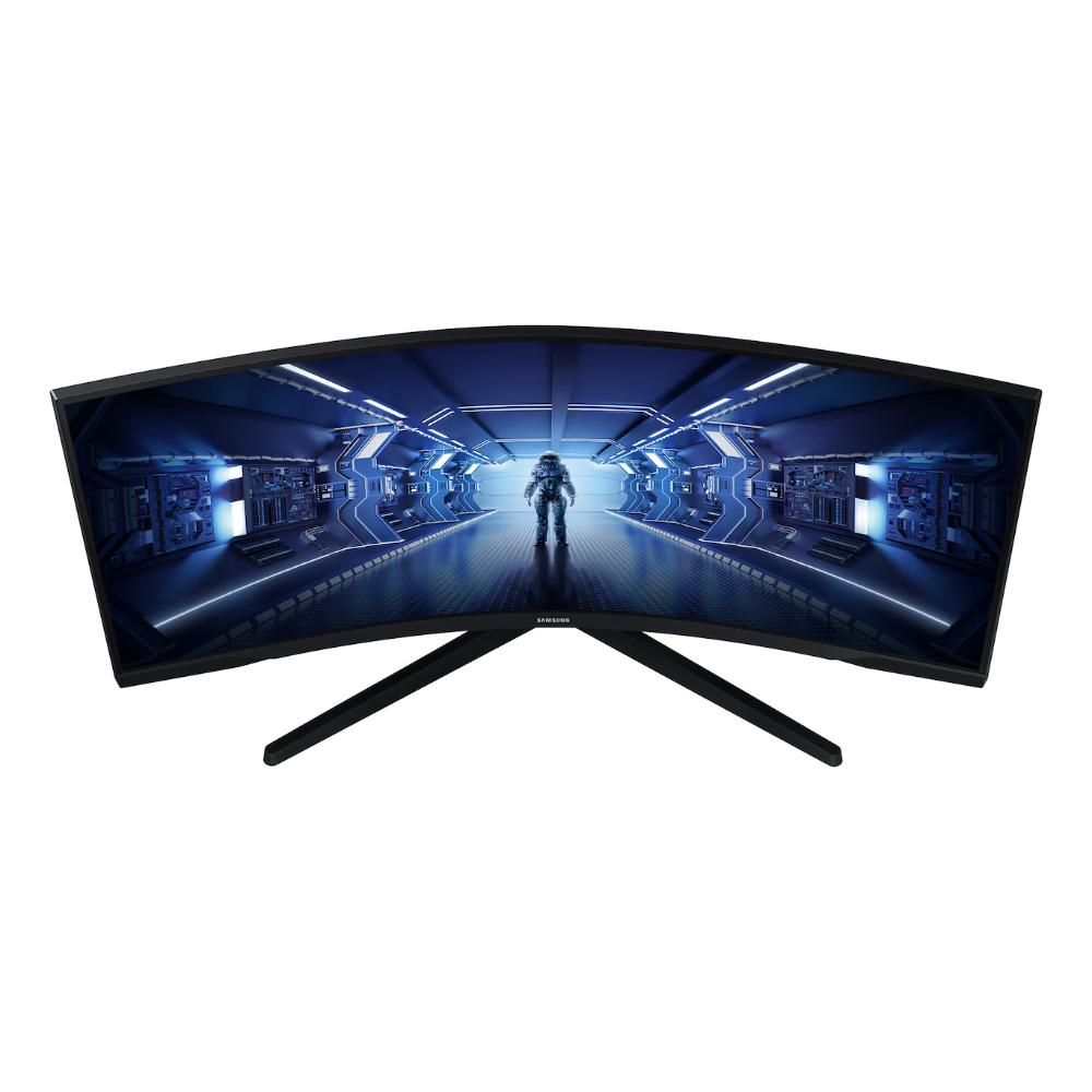 Samsung 34" Odyssey G55T UWQHD 165Hz Gaming Monitor | 3440 × 1440 | 1000R Curved | 165Hz | 1ms MPRT | AMD FreeSync Premium | HDR10 | DP 1.4 | HDMI 2.0
