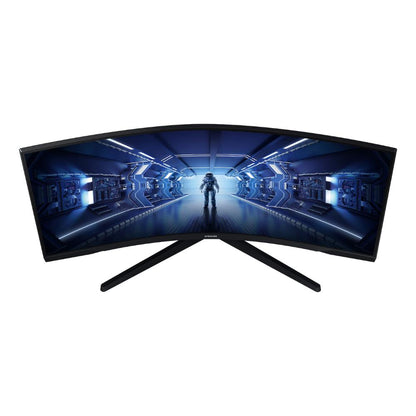 Samsung 34" Odyssey G55T UWQHD 165Hz Gaming Monitor | 3440 × 1440 | 1000R Curved | 165Hz | 1ms MPRT | AMD FreeSync Premium | HDR10 | DP 1.4 | HDMI 2.0
