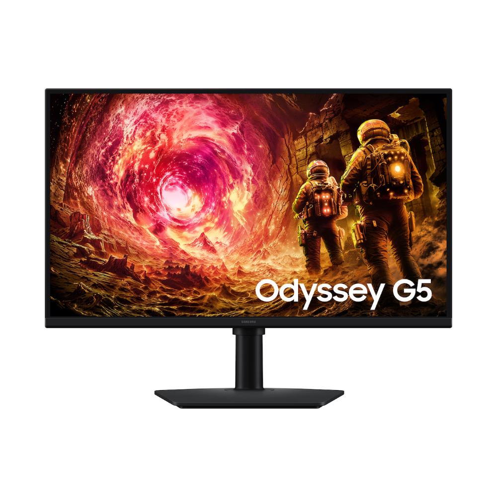 Samsung 27" Odyssey G5 G50F QHD 180Hz Gaming Monitor | Fast IPS | 1ms GtG | 180Hz | HDR10 | G-Sync Compatible | FreeSync
