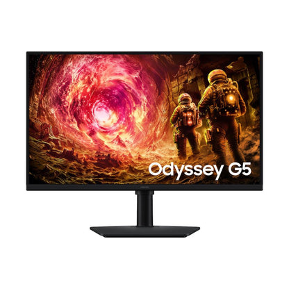 Samsung 27" Odyssey G5 G50F QHD 180Hz Gaming Monitor | Fast IPS | 1ms GtG | 180Hz | HDR10 | G-Sync Compatible | FreeSync