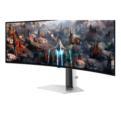 Samsung 49" Odyssey OLED G9 G93SC (LS49CG934SMXUE) | DQHD 32:9 Curved OLED | 240Hz | 0.03ms | HDR True Black 400 | G-SYNC | FreeSync Premium Pro