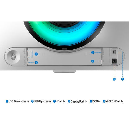 Samsung 49" Odyssey OLED G9 G93SC (LS49CG934SMXUE) | DQHD 32:9 Curved OLED | 240Hz | 0.03ms | HDR True Black 400 | G-SYNC | FreeSync Premium Pro