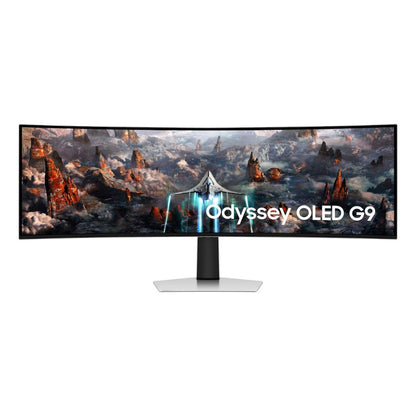 Samsung 49" Odyssey OLED G9 G93SC (LS49CG934SMXUE) | DQHD 32:9 Curved OLED | 240Hz | 0.03ms | HDR True Black 400 | G-SYNC | FreeSync Premium Pro