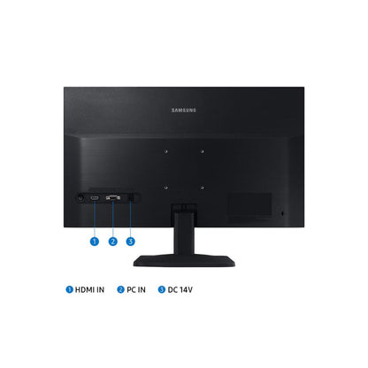 Samsung S24A336NHU 24″ Monitor | FHD VA Display | Wide Viewing Angle | Eye Saver Mode | Flicker Free | HDMI & D-Sub