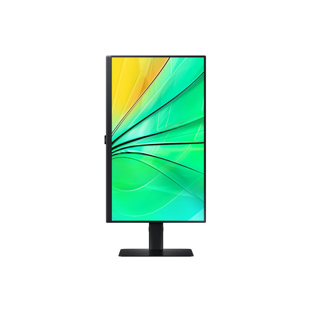 Samsung 24 Inch ViewFinity S6 S60D QHD 100Hz Monitor | IPS | HDR10 | 99% sRGB | USB Hub | Ergonomic Pivot Stand