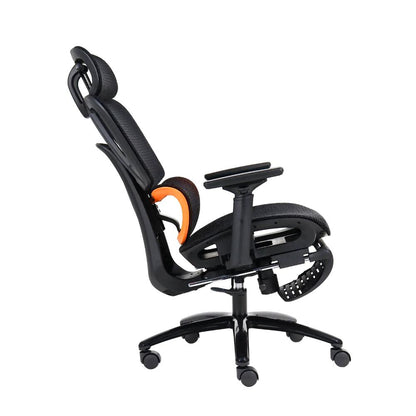 Meetion CHR32 Adjustable Backrest Ergonomic Gaming Chair | Breathable Mesh | 126° Recline | Footrest | E-Sport Chair