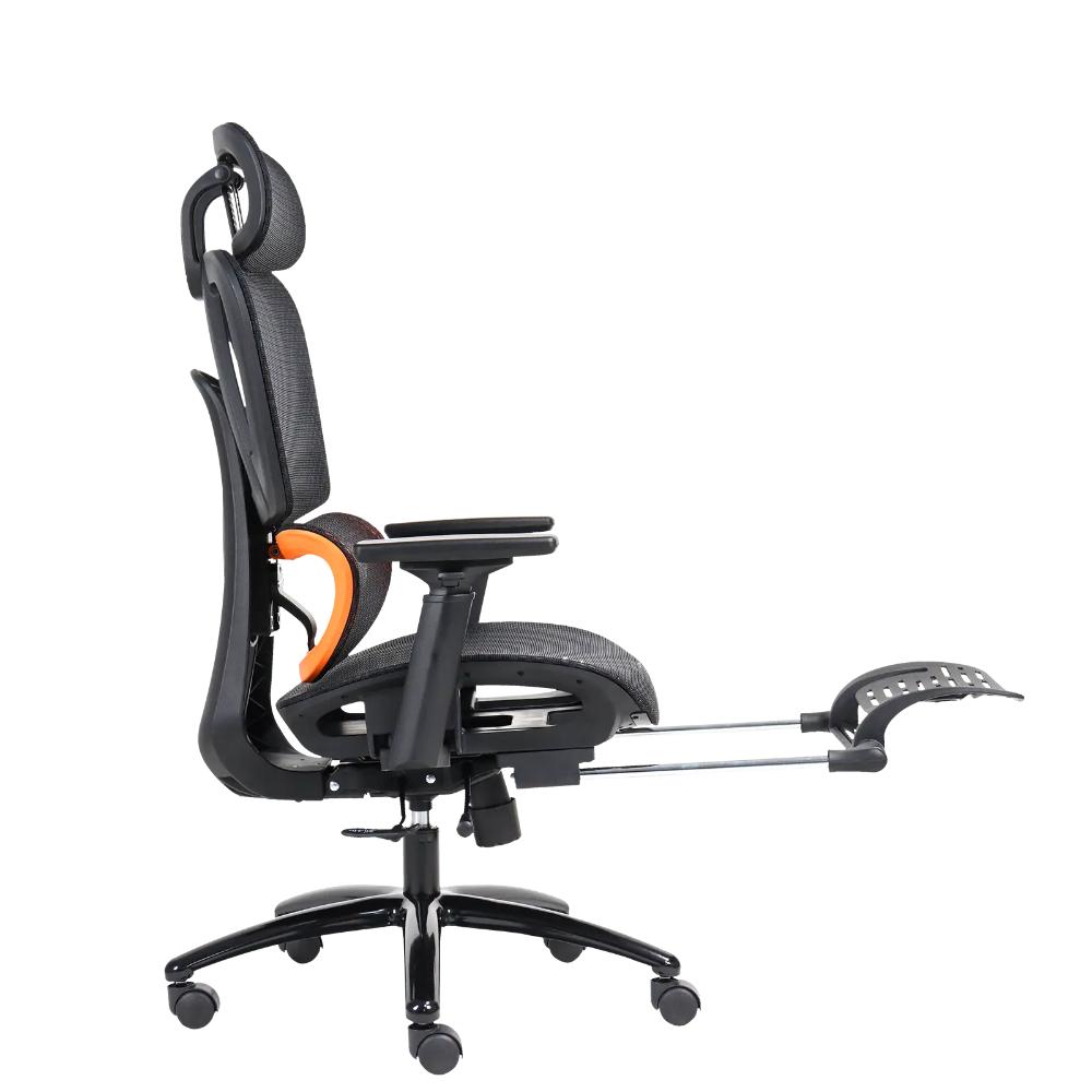 Meetion CHR32 Adjustable Backrest Ergonomic Gaming Chair | Breathable Mesh | 126° Recline | Footrest | E-Sport Chair