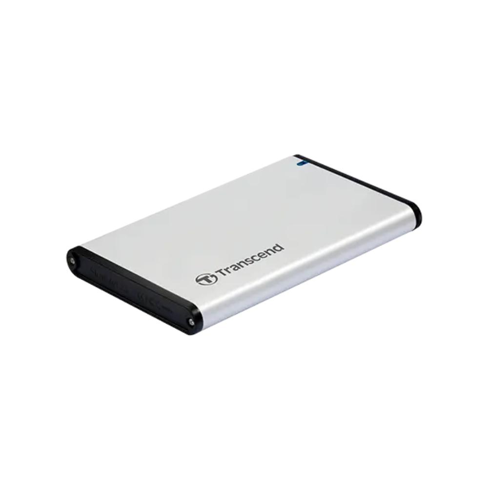 Transcend 25S3 SATA SSD/HDD Enclosure USB 3.0 (Metal) | 2.5" SATA SSD & HDD