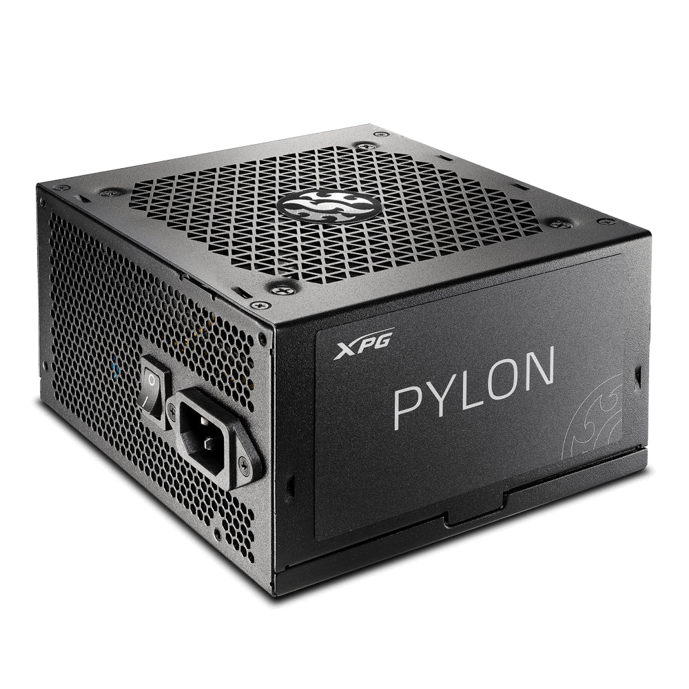 XPG PYLON 750W 80 PLUS Bronze Power Supply Non Modular | Stable Power, Whisper Quiet, Built to Last