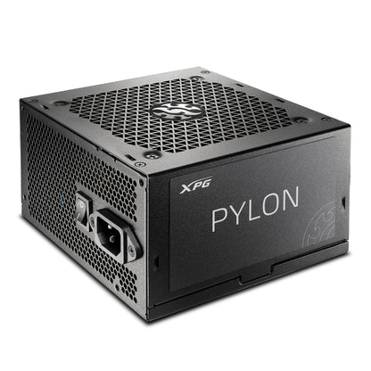 XPG PYLON 750W 80 PLUS Bronze Power Supply Non Modular | Stable Power, Whisper Quiet, Built to Last