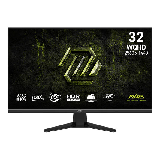 MSI MAG 325QF E18V | 32" Rapid VA Gaming Monitor (2K, 180Hz, Adaptive‑Sync)