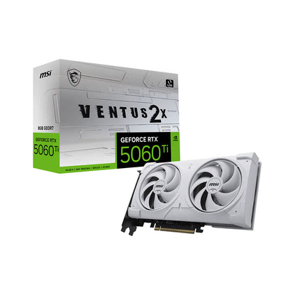 MSI GeForce RTX 5060 Ti 8G VENTUS 2X OC PLUS Graphics Card | MSI VENTUS Series