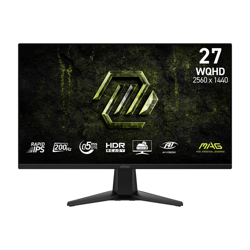 MSI MAG 275QF E20 | 27" Gaming Monitor | QHD 1440p | 200Hz | 0.5ms | Rapid IPS | G-SYNC Compatible | FreeSync Premium