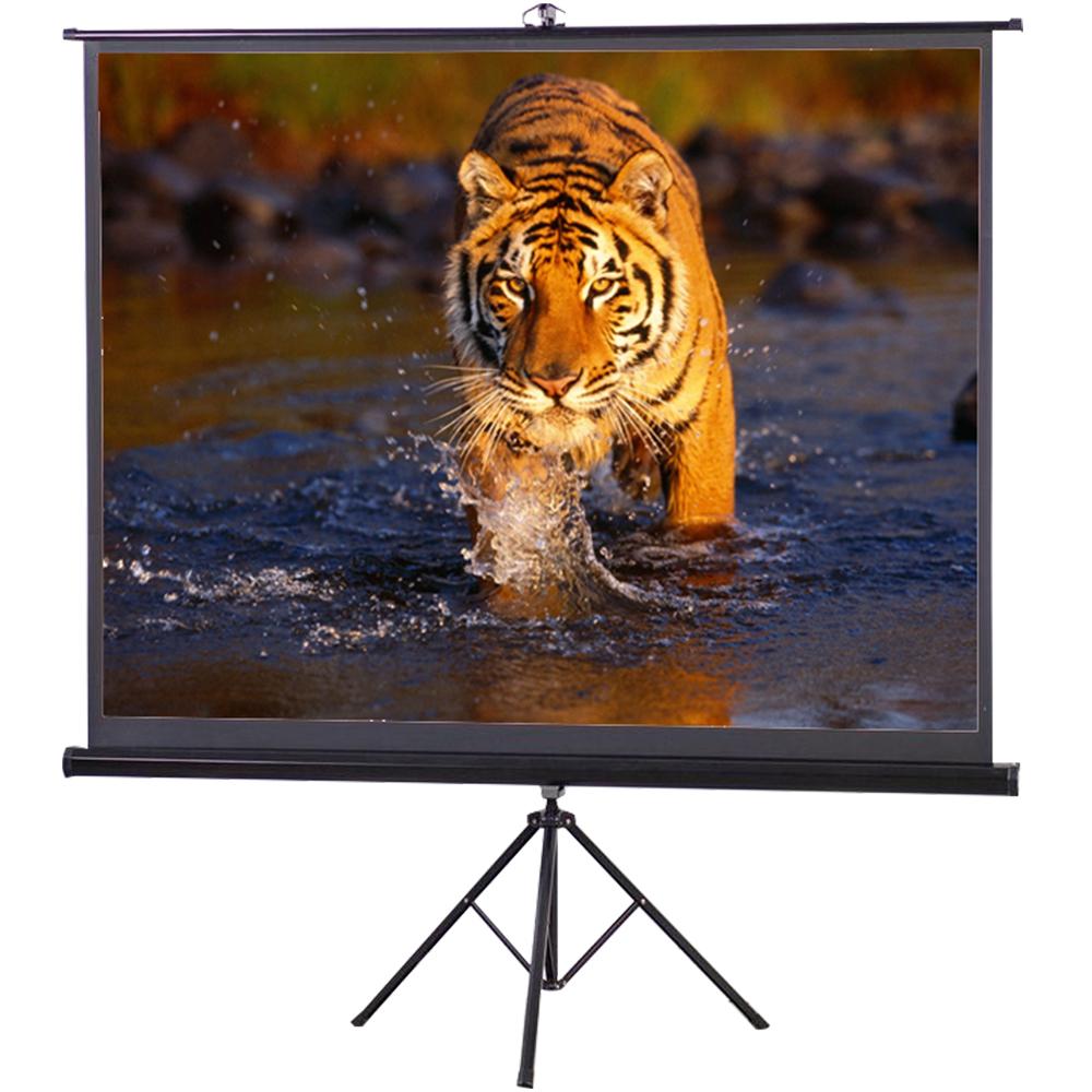 Speed-X Projector Screen 120-Inch | Tripod Portable | 6×8 Feet | 4:3 Aspect Ratio