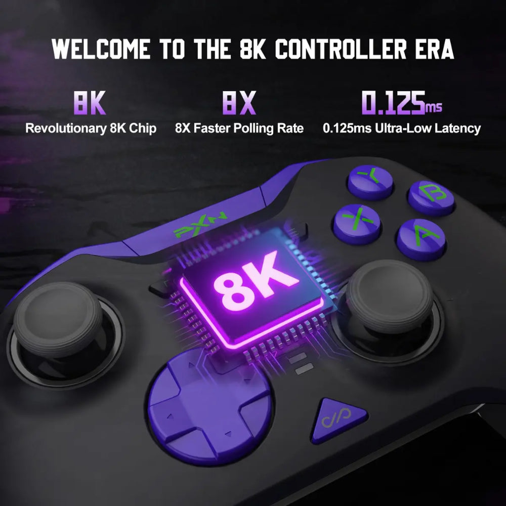 PXN‑P5 8K Wireless Gaming Controller | Ultra‑Responsive Multi‑Platform Gamepad
