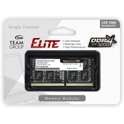 Team Group ELITE DDR4 | SO-DIMM 3200MHz | LAPTOP RAM | 8GB - 32GB