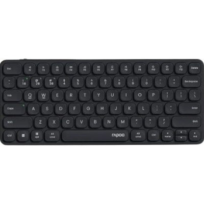 Rapoo E9050L | Ultra-Slim Multi-Mode Wireless Keyboard – Dark Grey