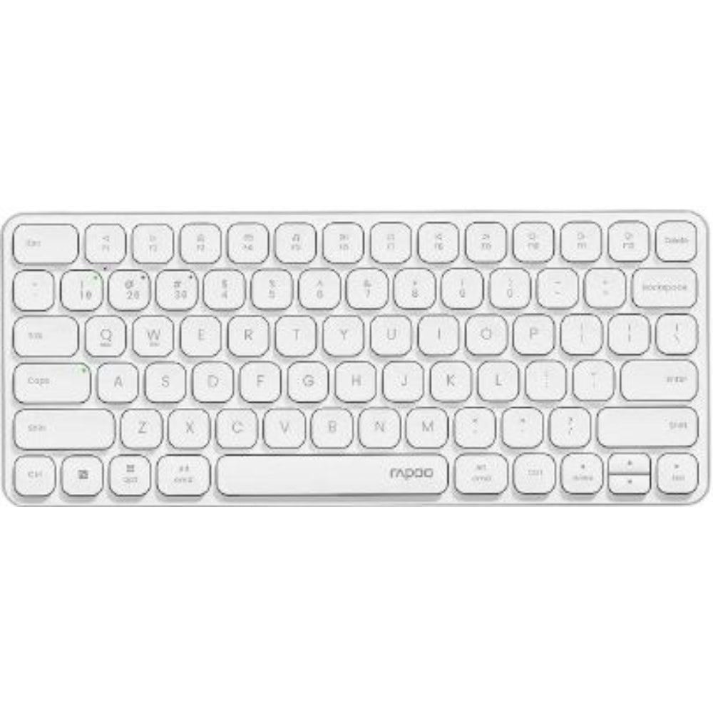 Rapoo E9050L | Ultra-Slim Multi-Mode Wireless Keyboard – Dark Grey