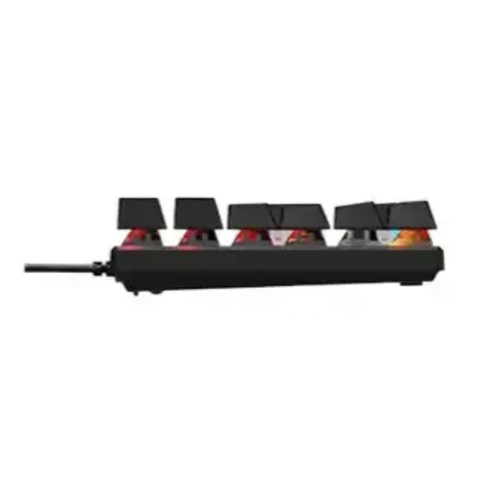 Rapoo GK500 Mechanical Gaming Keyboard | Backlit Illumination | Tactile Mechanical Switches | Anti-Ghosting | Black