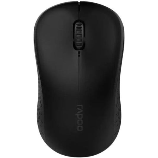 Rapoo M20 Wireless Mouse | 2.4GHz, 1000 DPI, Ambidextrous Design, USB Nano Receiver, Long Battery Life, Black