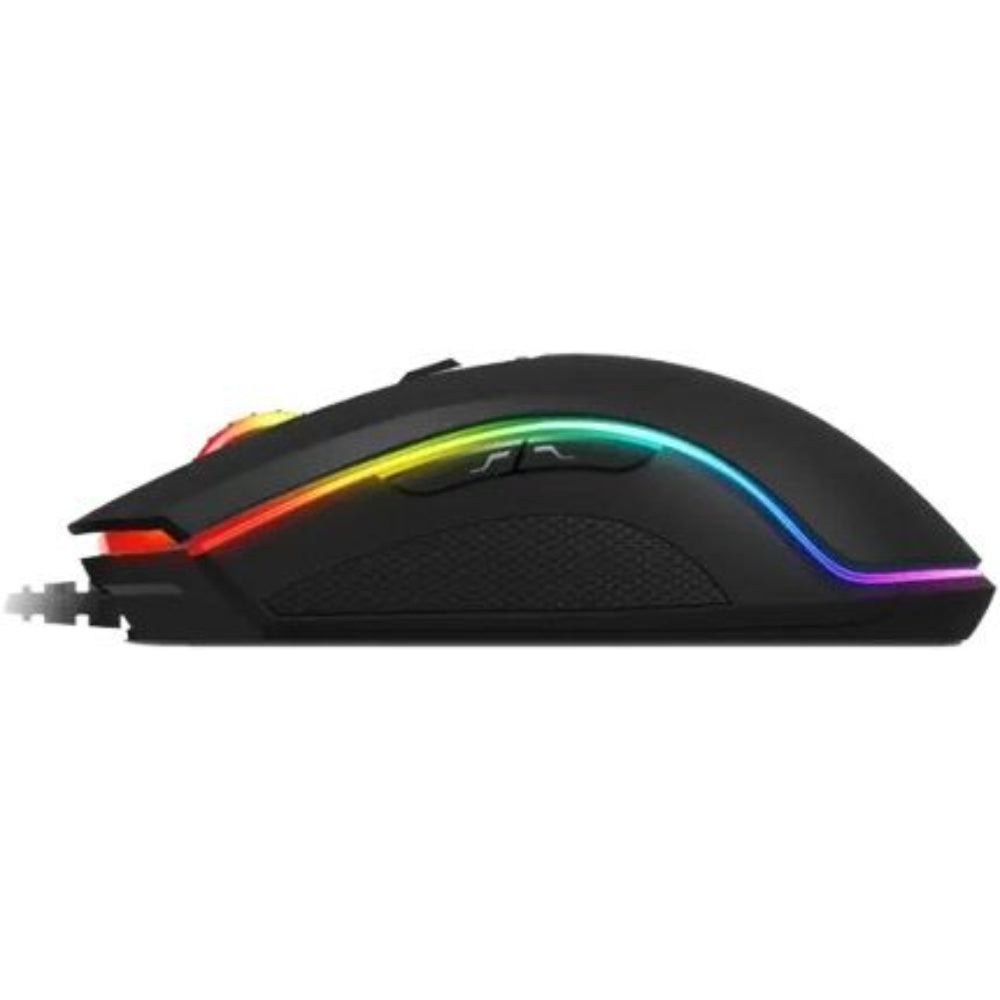 Rapoo V25S RGB | Optical Wired Gaming Mouse – Black