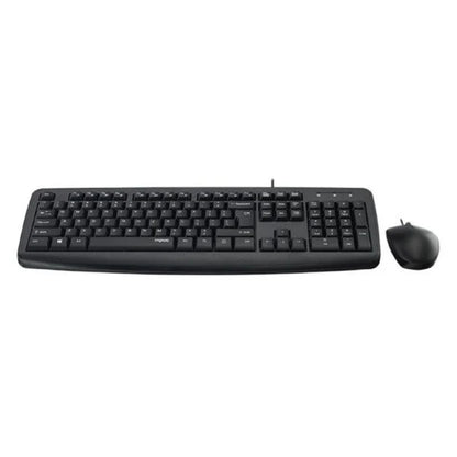 Rapoo NX1600 | USB Keyboard & Mouse Combo – Black