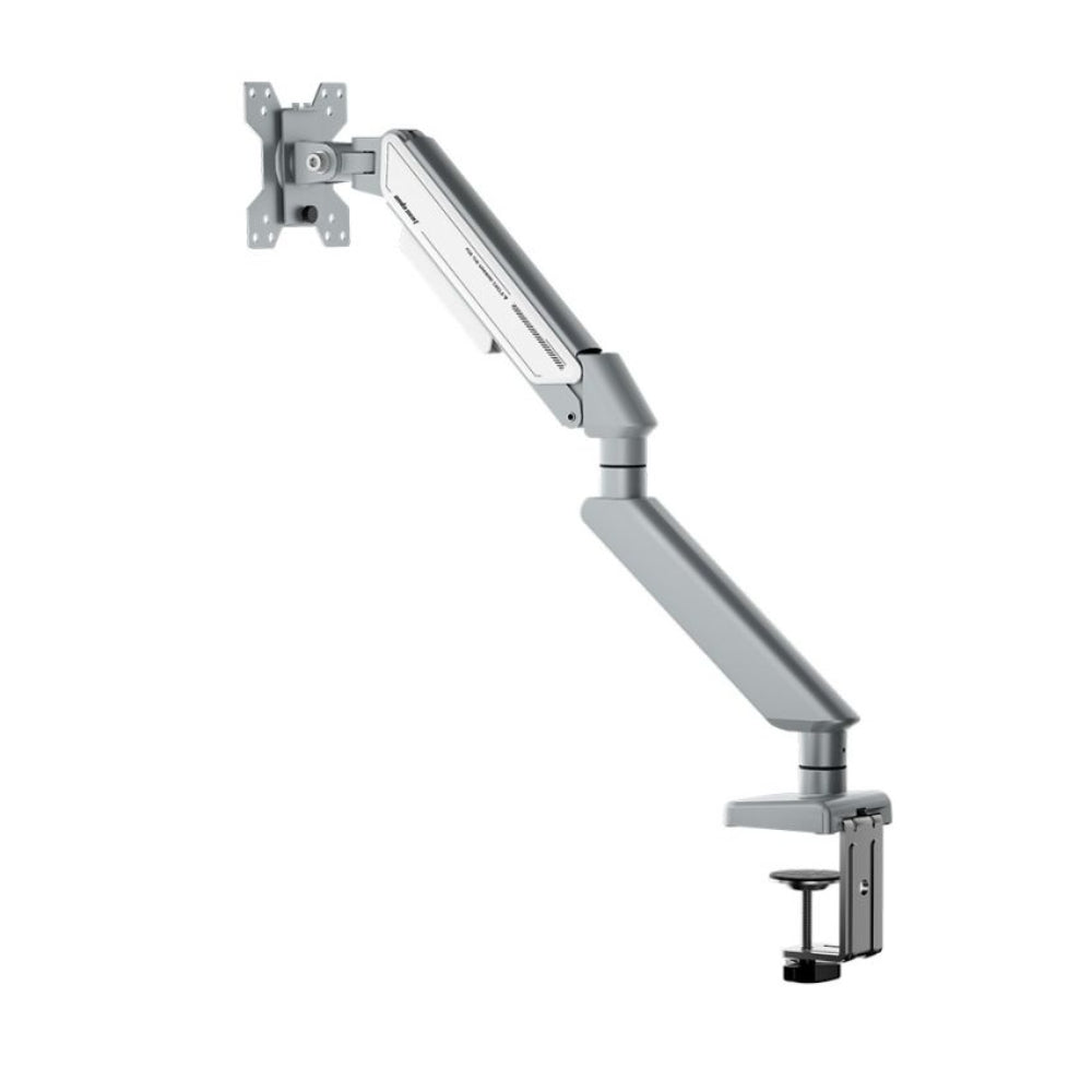 AndaSeat Stealth II A6D Ergonomic Single Monitor Arm | Adjustable Gas-Spring Mount for 17" to 32" Screens