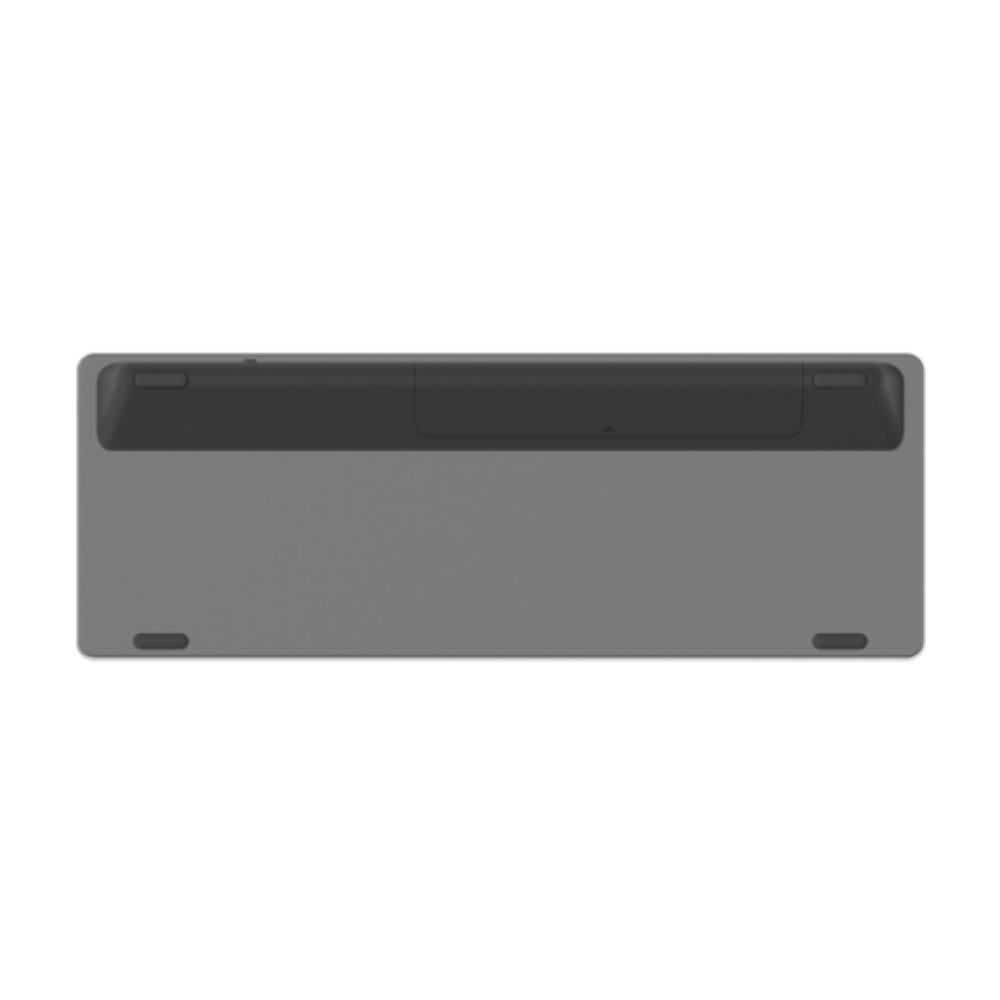 Rapoo E900T Multi-Mode Wireless Blade Touch Keyboard | Bluetooth 5.0/4.0 | 2.4GHz Wireless | Integrated Touchpad | Aluminum Base | Black