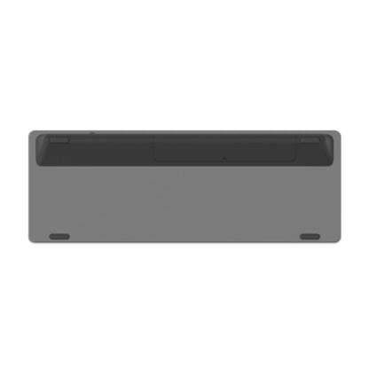 Rapoo E900T Multi-Mode Wireless Blade Touch Keyboard | Bluetooth 5.0/4.0 | 2.4GHz Wireless | Integrated Touchpad | Aluminum Base | Black