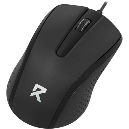 Redragon BM-4049 Wired Mouse | 1200 DPI | Ambidextrous Design | 3 Buttons | 1.5m Cable | Black