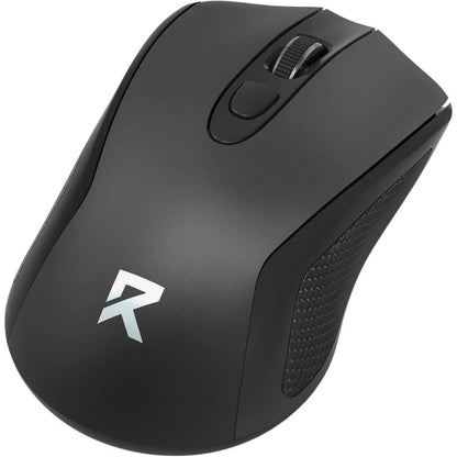 Redragon BM-4054 Wireless Optical Mouse | 4000 DPI | 4 Buttons | Ambidextrous Design | AA Battery | Black