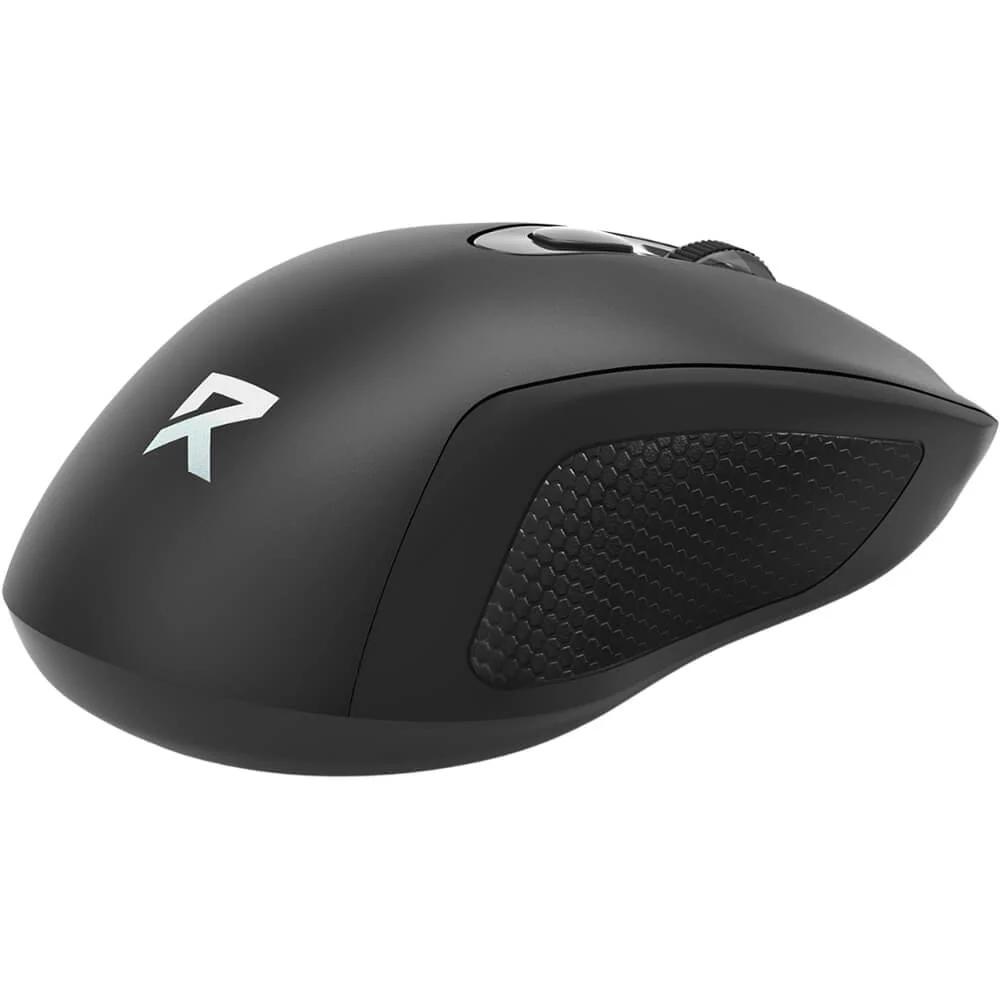 Redragon BM-4054 Wireless Optical Mouse | 4000 DPI | 4 Buttons | Ambidextrous Design | AA Battery | Black