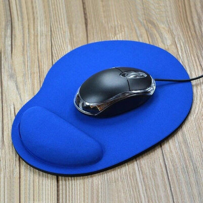 Ergonomic Mouse Pad with Wrist Rest | Anti-Slip Soft Gel Support | Comfortable Office & Gaming Mouse Pad