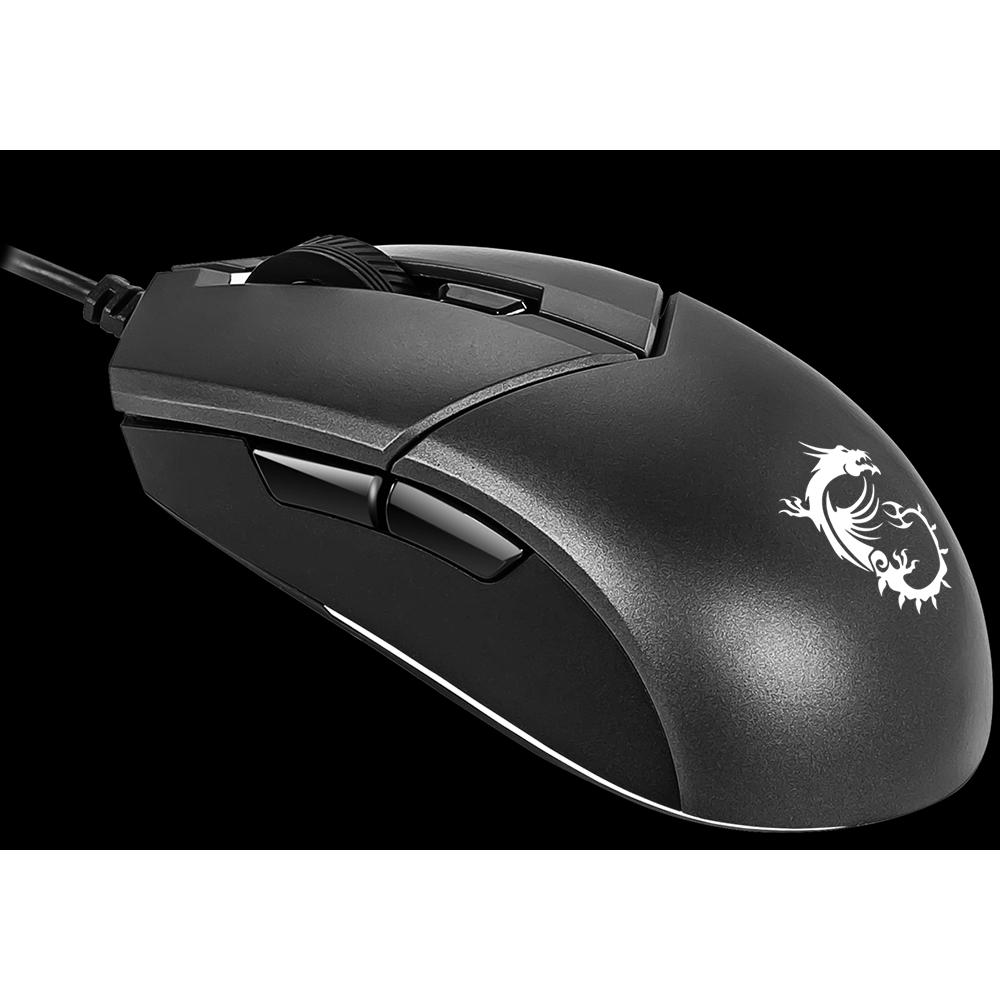 MSI Vigor GK30 White Combo Gaming Keyboard & Mouse | RGB Backlighting, Mechanical-Like Switches, Water-Resistant Design
