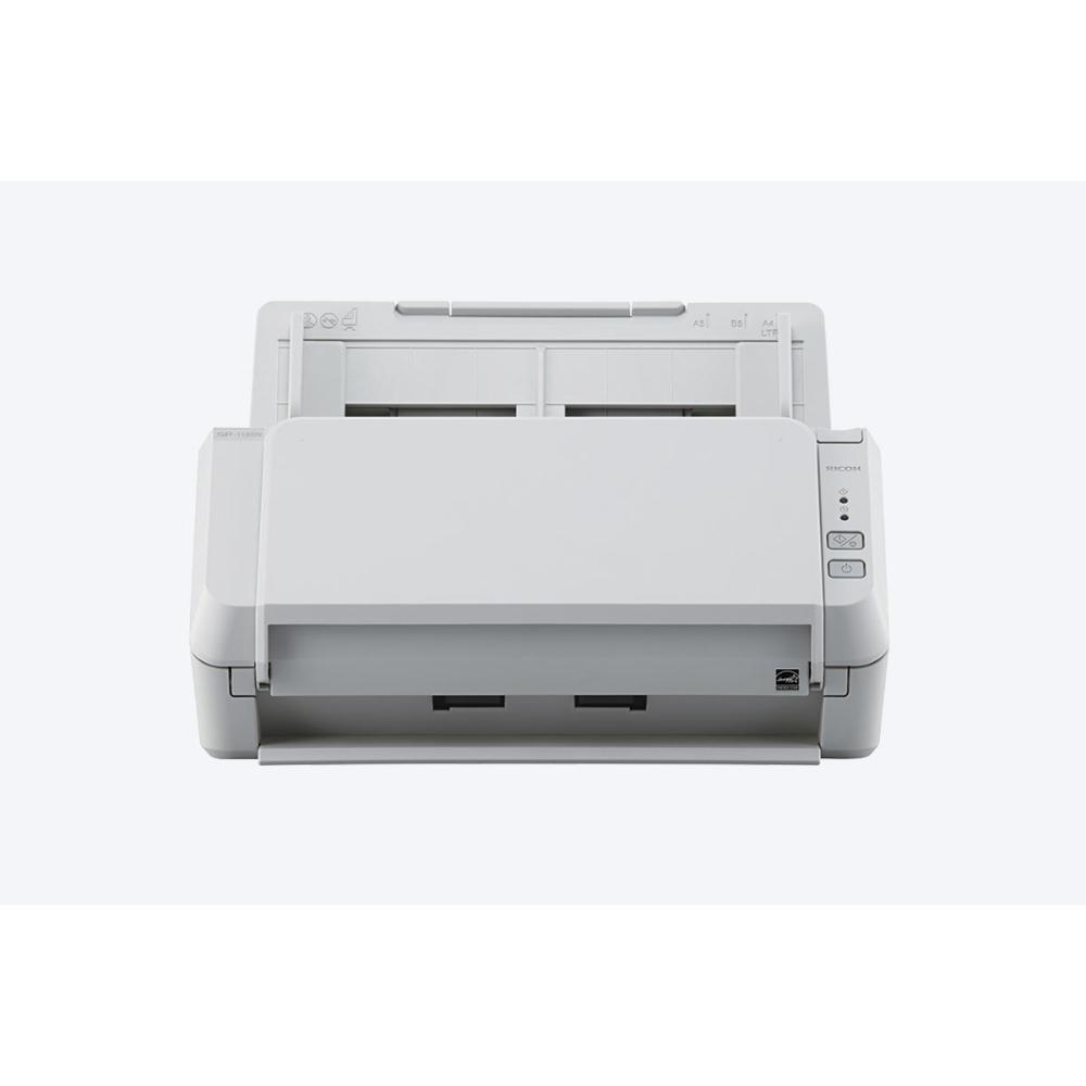 RICOH SP-1130N | 30ppm Duplex Scanner | 50-Sheet ADF | 600 DPI | USB 3.2 + Ethernet | Compact Network Scanner