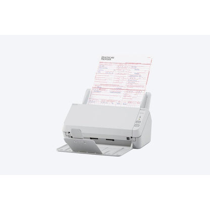 RICOH SP-1130N | 30ppm Duplex Scanner | 50-Sheet ADF | 600 DPI | USB 3.2 + Ethernet | Compact Network Scanner