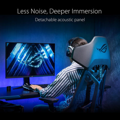 ASUS ROG Destrier Ergo Gaming Chair | Ergonomic Mesh | 3D 360° Armrests | Acoustic Panel | Mobile Gaming Mode | 150kg Capacity
