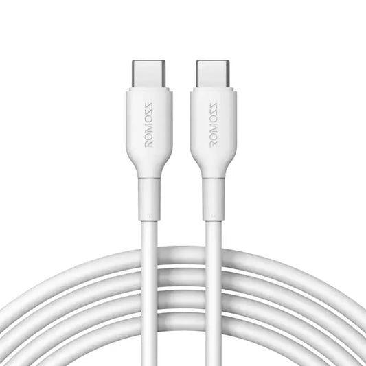 ROMOSS CB321 Type‑C to Type‑C 100W Data Cable | Premium High‑Speed Cable