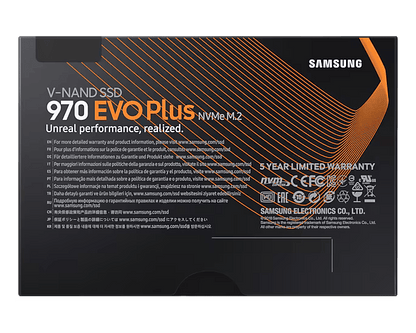 SAMSUNG 970 EVO Plus NVMe M.2 SSD 1TB