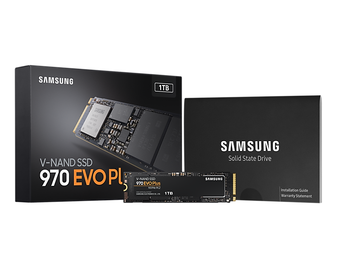 SAMSUNG 970 EVO Plus NVMe M.2 SSD 1TB