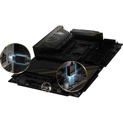 MSI MEG Ai1600T PCIE5 1600W Power Supply | Titanium | PCIe 5.1 | ATX 3.1 | Dual 12V-2x6 | 100% Japanese 105°C Capacitors